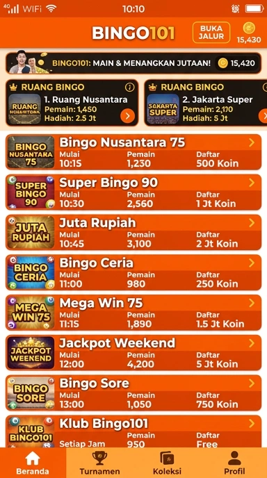 Link Alternatif Bingo101 untuk Pengguna Android