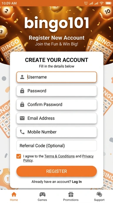 Panduan Registrasi Mudah untuk Bingo101